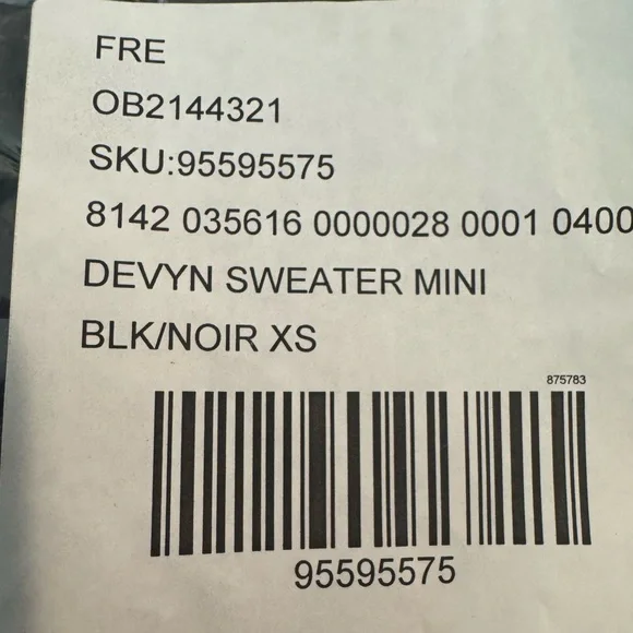 FREE PEOPLE Devyn Sweater Mini DRESS - Picture 10 of 10